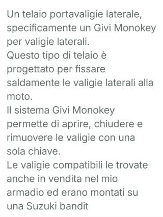 Set valigie moto