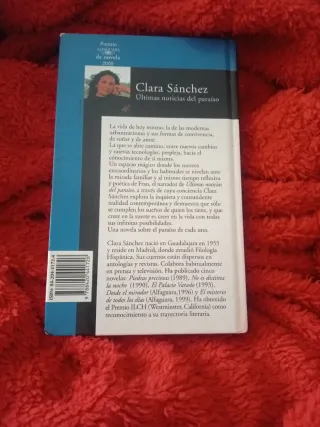 "Últimas noticias paraíso"-Clara Sánchez=3€+regalo