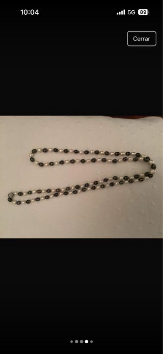 Juego Collar y Pulsera de Perlas cultivadas