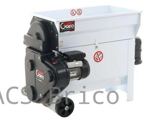 Despalilladora Chapa de Uva con Bomba - 2 HP - 2000 kg/h - 87x50 cm - Grifo