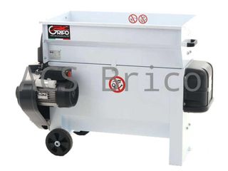 Despalilladora Chapa de Uva con Bomba - 2 HP - 2000 kg/h - 87x50 cm - Grifo