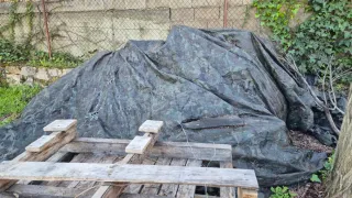 Leña para chimenea o barbacoa