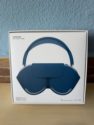 AirPods Max Azules con estuche