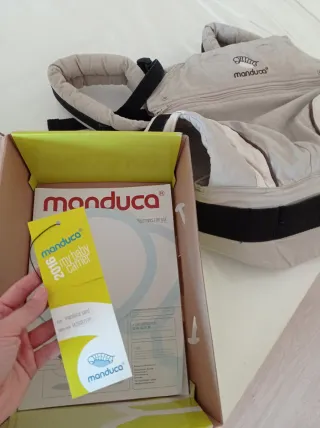 Mochila Porteo Manduca Beige