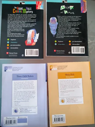 Alien At School y otras lecturas en inglés