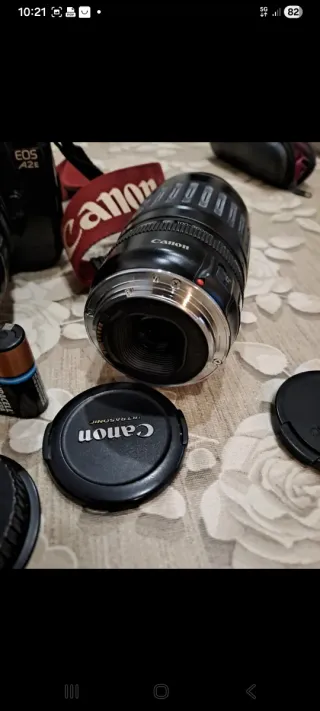 Canon EOS A2E Reflex con objetivo 35-105mm