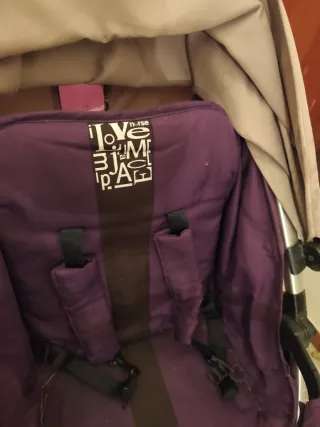 Silla de paseo Hip-Hop Morada