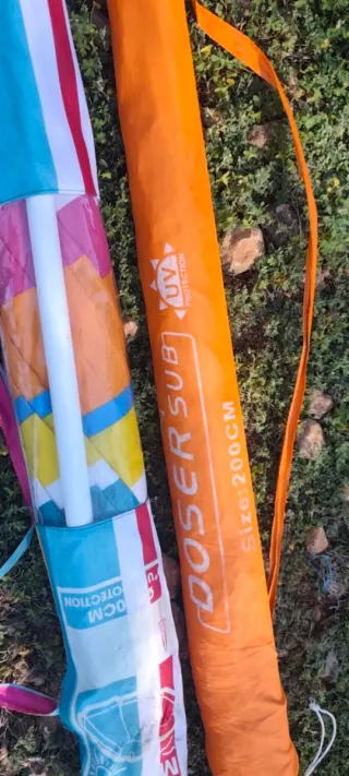 Sombrillas de playa (2 unidades)