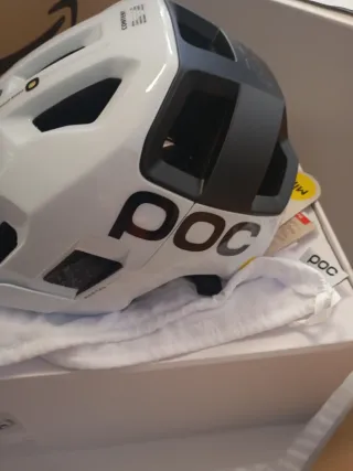Casco POC Tectal Hydrogen White Matt