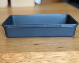 Set 15 contenitori organizer grigi