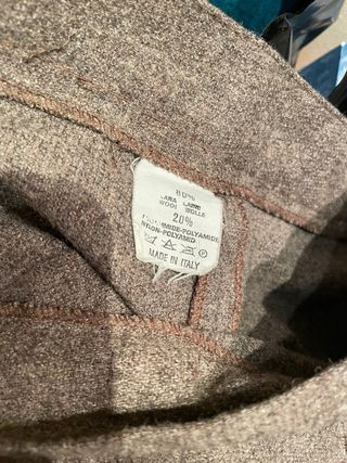 Pantaloni donna da  montagna in lana