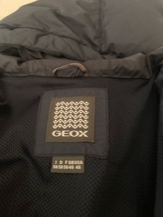 Abrigo Geox Tres Cuartos Azul