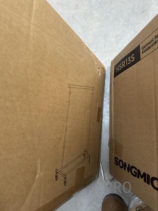 Burro ropa con ruedas