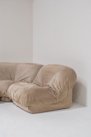 Sofá Seccional Airborne Patate Corduroy Beige