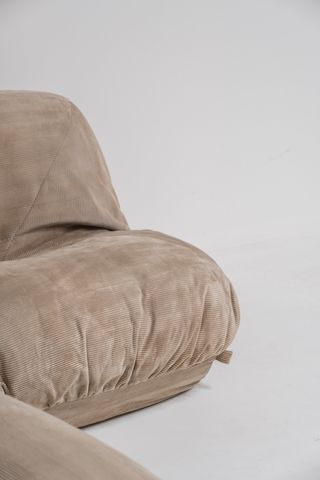 Sofá Seccional Airborne Patate Corduroy Beige