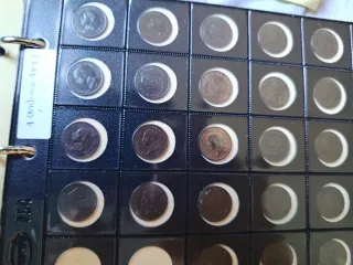 Monedas Alfonso XIII 1 y 2 céntimos