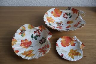 Conchiglie decorate a mano