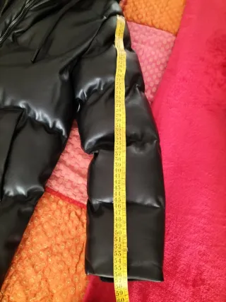 Chaquetón acolchado negro talla S