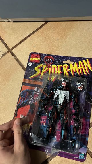 Spider-Man Venom Marvel Legends SDCC RETRO Bootleg