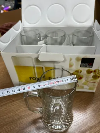 4 Jarras de Cerveza Royal Leerdam