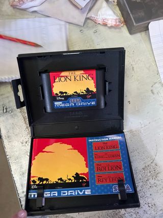 Disney El Rey León Mega Drive Sega