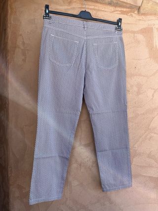 Pantalón mujer Lloyd's estampado talla 46