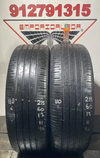 215 60 17 H CONTINENTAL RUEDA AL 90% VIDA UTIL