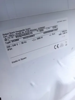 Lavadora Bosch Serie 6 8kg