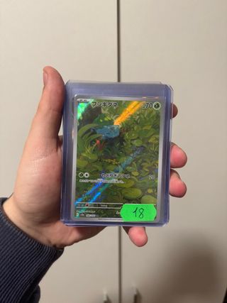 Carta Pokémon Bulbasaur Japonés 151
