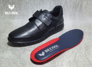 Zapato BECOOL Flex Glasgow black dark.