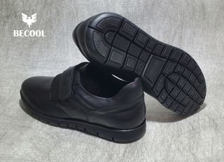Zapato BECOOL Flex Glasgow black dark.