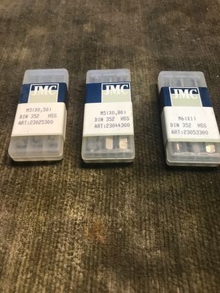 Machos de roscar JMC M3, M5, M6