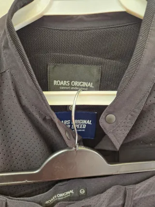 Conjunto Chaqueta y Pantalón Moto Gris Oscuro