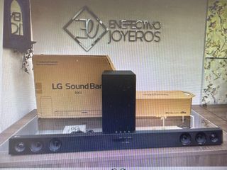 Barra Sonido LG SQC2 con Subwoofer Negro