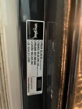 Horno Whirlpool Acero Inoxidable