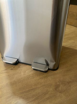 Cubo reciclaje doble metal (ABOLLADURA)