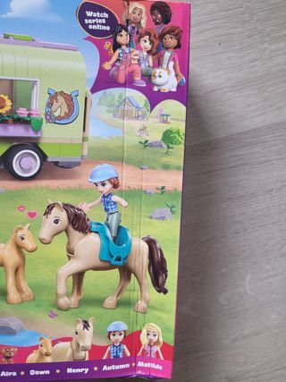 LEGO Friends Remolque Caballo 42695 Caja Dañada