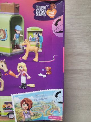 LEGO Friends Remolque Caballo 42695 Caja Dañada