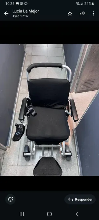 Silla de ruedas eléctrica Mobiclinic sin estrenar