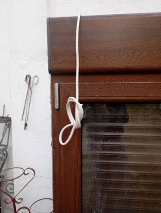 Ventana Doble PVC Marrón