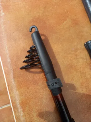 3 cañas de pescar