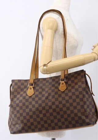 Bolso Louis Vuitton Marrón Damier