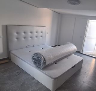 Pack de colchón y canapé nuevos 135x190 150x190