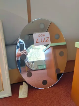 Espejo tocador con luz