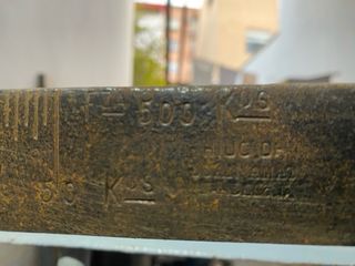 Báscula Romana 500kg