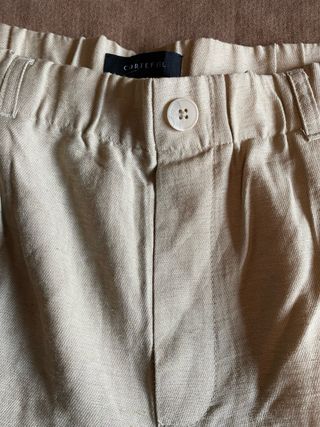 Bermuda Cortefiel Viscosa Lino Poliamida XL