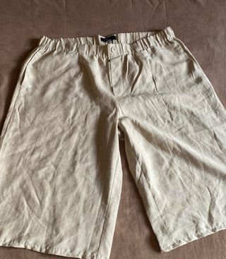 Bermuda Cortefiel Viscosa Lino Poliamida XL