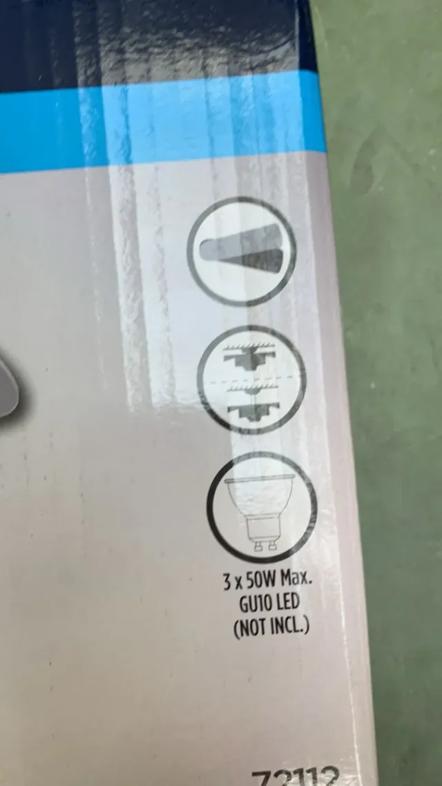 Ventilador de Techo Plata y Blanco