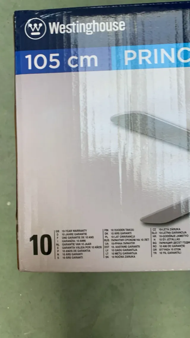 Ventilador de Techo Plata y Blanco