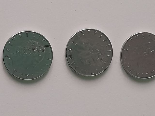 3 Monete 50 Lire Caravelle Anni '70